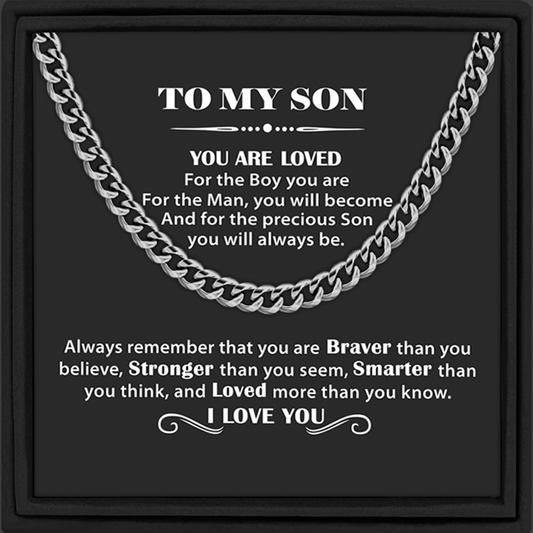 Classic Chain Stainless Steel Necklace for Boys