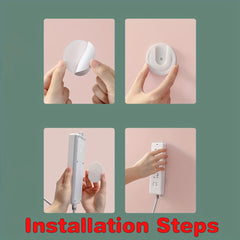 Adhesive Socket Holder for Home & Office