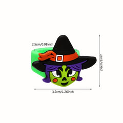 Halloween Ring Decoration Set Prank or Dress Up Gift PVC Ring