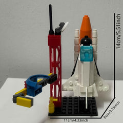 Small Space Shuttle Building Blocks Set Educational Toy