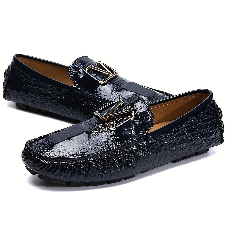 Men's Smart Casual Slip-On Loafers Dress Shoes