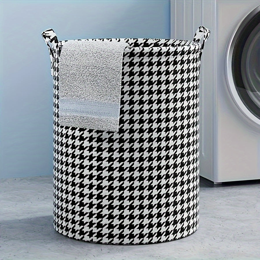 2pcs Folding Laundry Storage Basket Hamper Box Bathroom Organizer