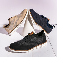 Men's Casual Brock Mesh Lace Up Shoes