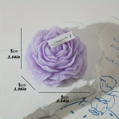 Purple Peony Flower Aromatherapy Candle for Camping Confessions Home Decor