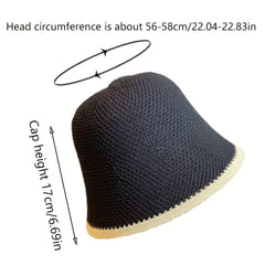 Fisherman Hat Women's Sunshade Bucket Hat for Spring & Summer