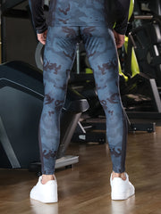 Men's Quick Dry Compression Leggings for Fitness Basketball