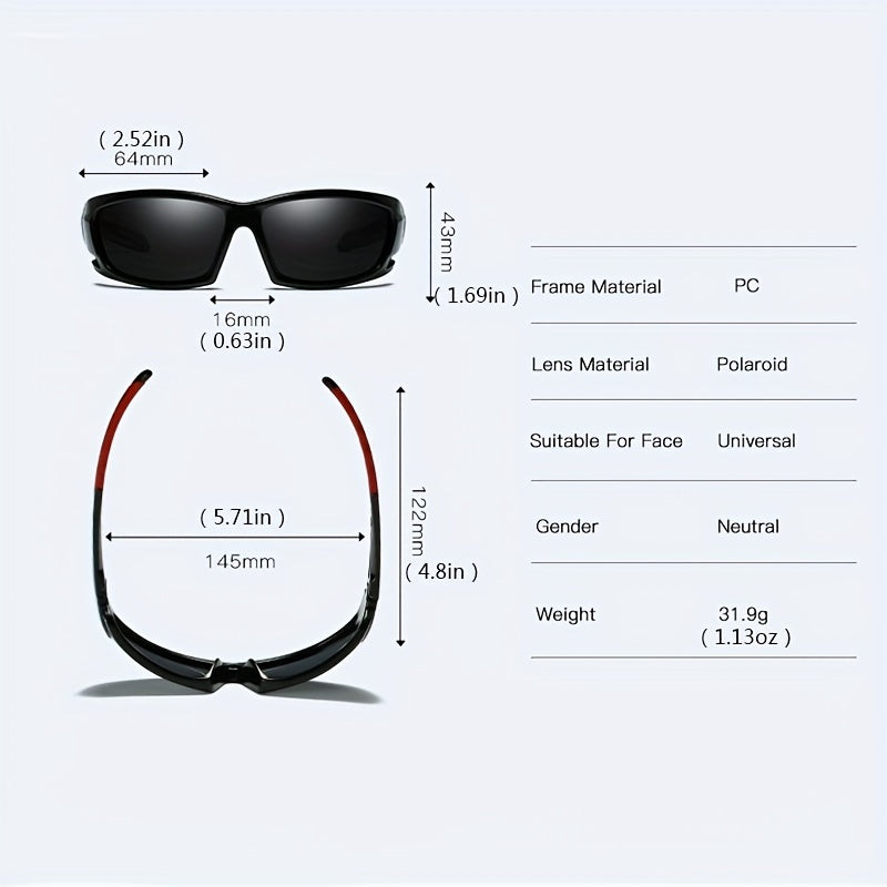 Men's Polarized Sports Sunglasses 100 UV Protection