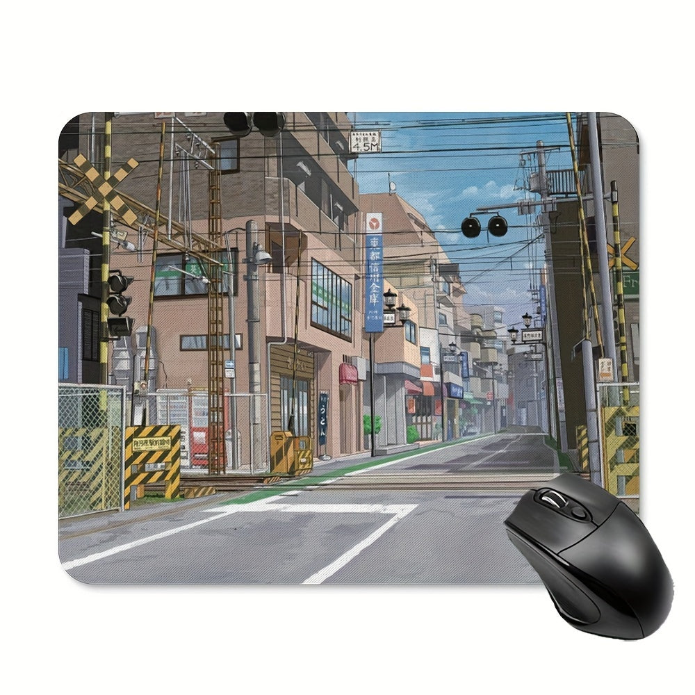 Japanese Street Culture Mouse Pad Non Slip Rubber Base Waterproof Mouse Mat