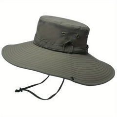 Men's Outdoor Oversized Brim Bucket Hat Sun Hat