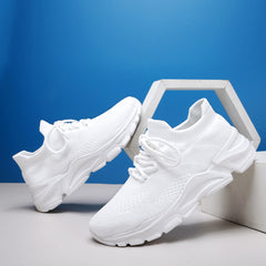 Women's Breathable Lace up Casual Sneakers Lightweight Sports Shoes