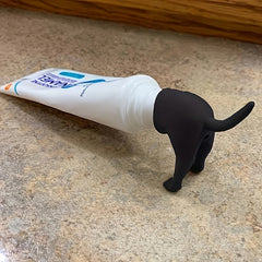 Dog Butt Toothpaste Topper Funny Gift