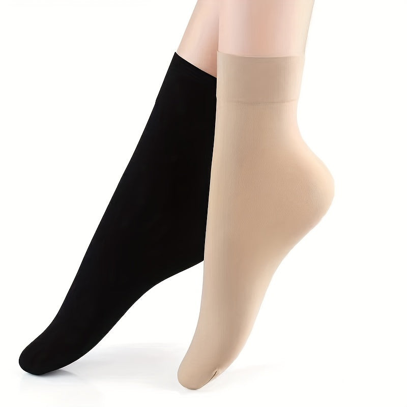 5 Pairs Comfy Mid Tube Socks Women's Stockings