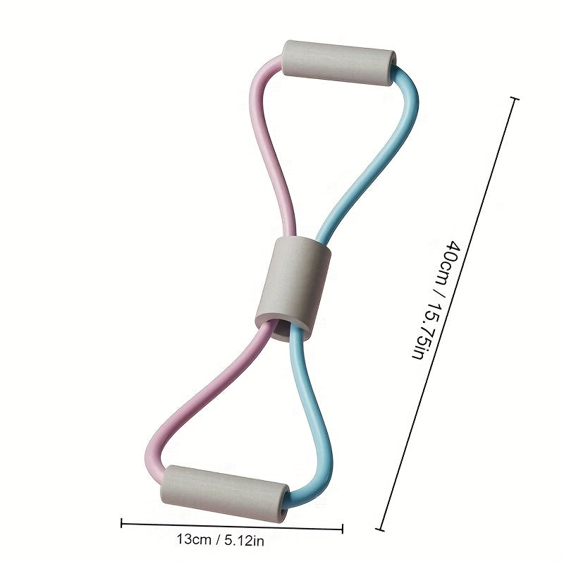 Yoga Elastic Resistance Band Double Pulling Rope for Exercise