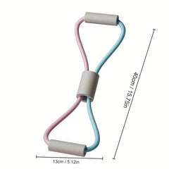 Yoga Elastic Resistance Band Double Pulling Rope for Exercise
