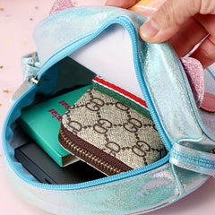 Kids Cartoon Shoulder Bag & Coin Purse Set