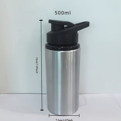 Aluminium Sports Water Bottle Flask 500ml