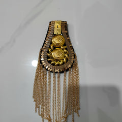 Stylish Tassel Shoulder Epaulettes for Stage Performance Costume
