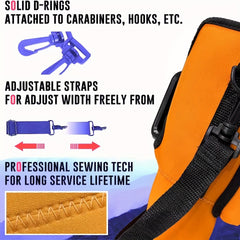 Water Bottle Holder with Shoulder Strap for Outdoor Activities