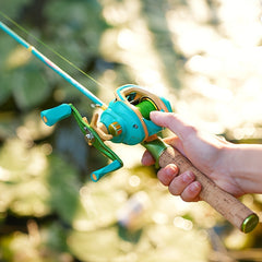 Stainless Steel Baitcasting Reel 8kg Max Drag Fishing Reel
