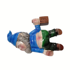 Drunken Dwarf Figurine Home Decor Indoor Display Funny Creative Figurine