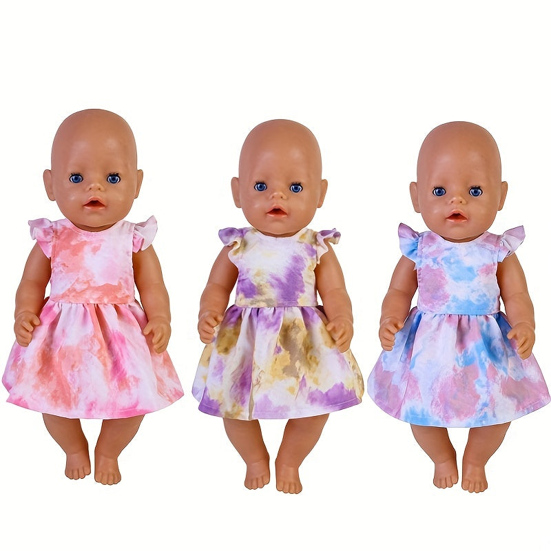 Flower Dress For 43 18 45 72 Cm Newborn Baby Doll