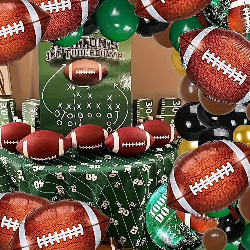 8pcs 18 inch Football Balloons Birthday Graduation Party Decoration