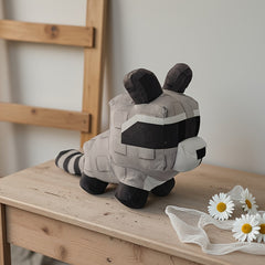 Soft Plush Raccoon Stuffed Animal, Perfect Christmas Halloween Decor