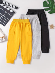 3 Boys Active Sweatpants Quick Drying Jogger Sports Pants Kids Clothing