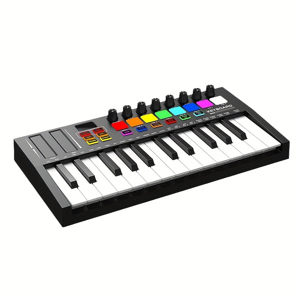 Portable Mini Midi Keyboard Controller Electronic Sound Controller