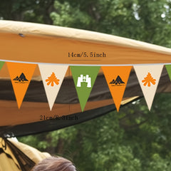 Triangle Flags Outdoor Camping Tent Flags Party Decoration