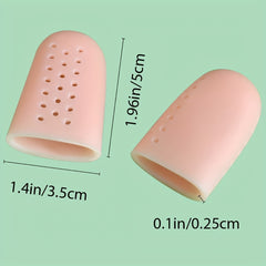 Soft Gel Toe Caps for Big Toe - Breathable Silicone Toe Protector