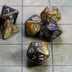 7pc TRPG Cthulhu Polyhedral Dice Set For Board Game