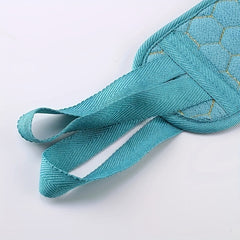 3pcs Exfoliating Bath Towel Set Gloves Flower Ball Back Scrubber Loofah Sponge