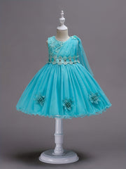 Mesh Puffy Princess Dresses for Girls
