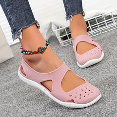 Women's Cutout Beach Sandals Waterproof Summer Shoes