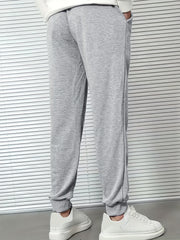 3pcs Men's Comfy Joggers Active Sweatpants Spring Fall Outdoor