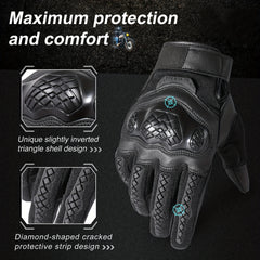 MVPTOO Protective Motorcycle Gloves Full Finger Tactical Gloves for Men & Women