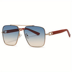 Men's Square Frame Sunglasses for Outdoor Travel