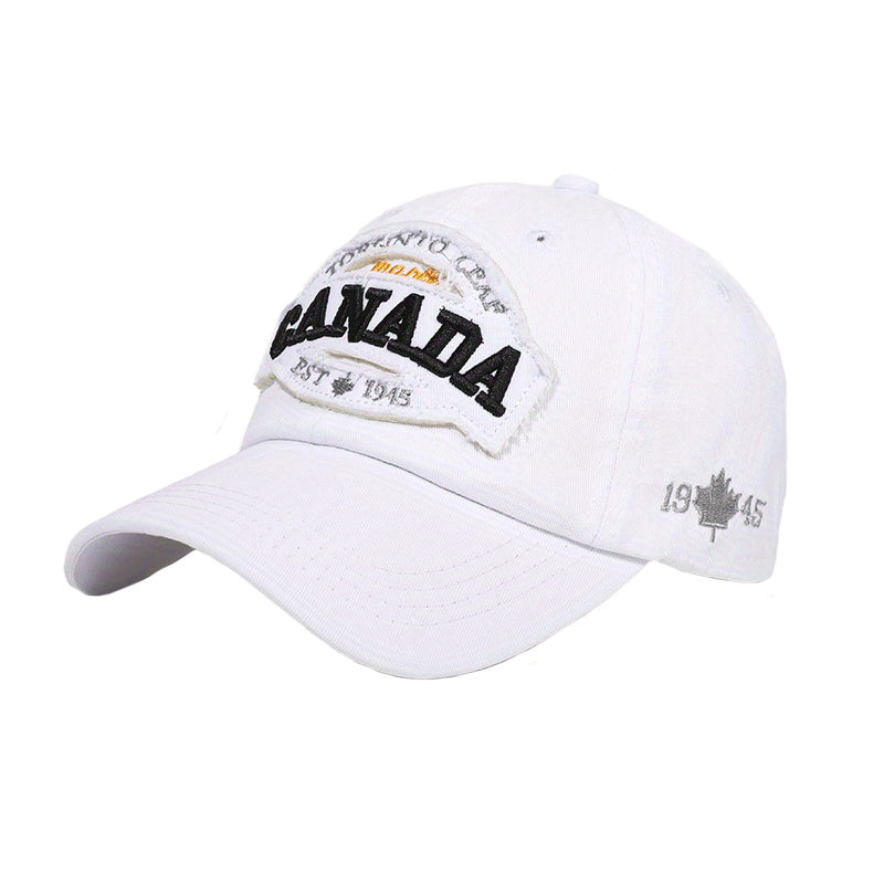 Maple Leaf 1945 Baseball Cap with CANADA Embroidery