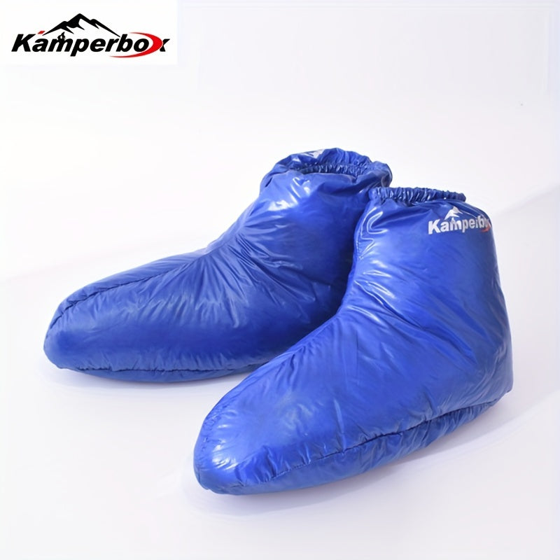 Kamperbox Down Slippers Down Socks Camping Down Booties For Sleeping Bag