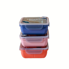 Square Lunch Box Inner Bladder Bento Box Leakproof PP Food Container