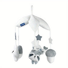 Baby Rattles Hanging Bell Plush Toy with Music Box