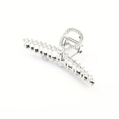 2pcs Pearl Rhinestone Claw Clips for Girls