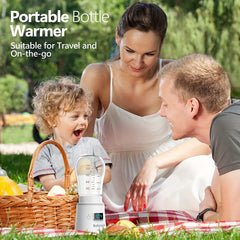 Portable Milk Warmer Milk Regulator Anti Leakage Milk Outdoor Heating Device
