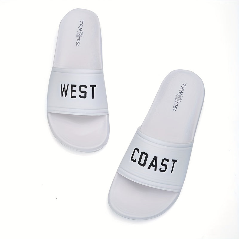 Men's West Coast Slides Sandals Non Slip Slippers