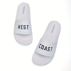 Men's West Coast Slides Sandals Non Slip Slippers