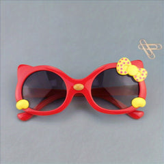 Kids Bow Cartoon Sunglasses UV Protection
