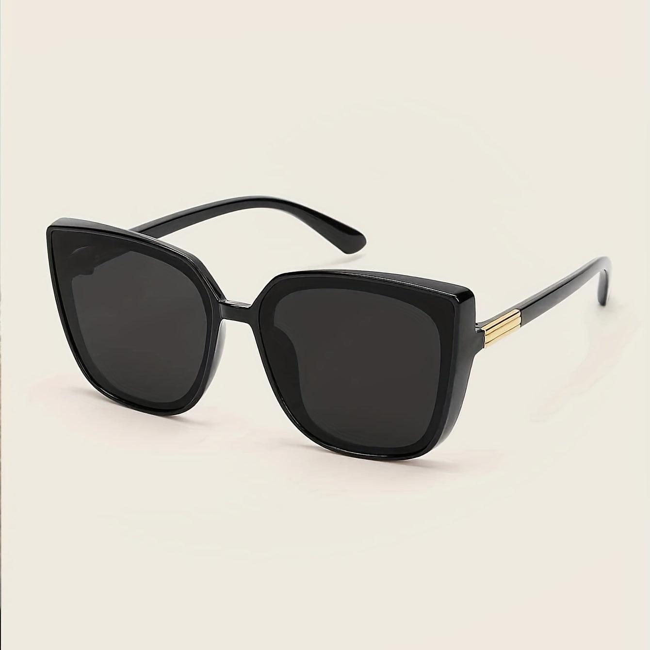 Classic Large Frame Sunglasses Men's Sunglasses With Anti stress Glasses Case
