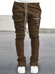 Men's Comfy Flared Trousers Casual Stretch Hip Hop Joggers