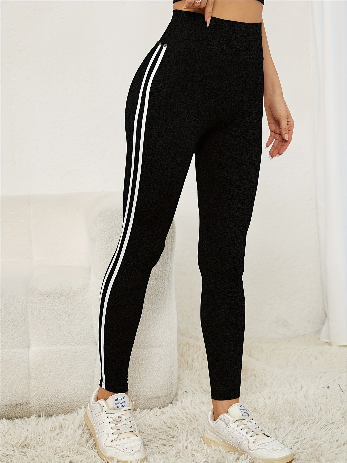 High Waist Yoga Leggings Butt Lifting Tummy Control Fitness Sports Pants